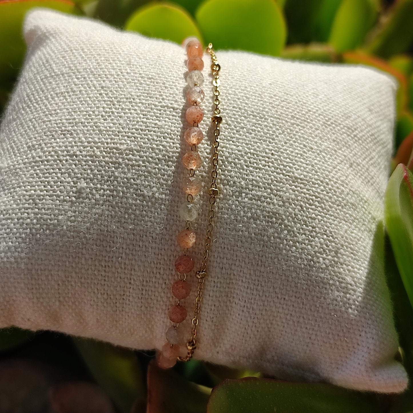Bracelet Rose double