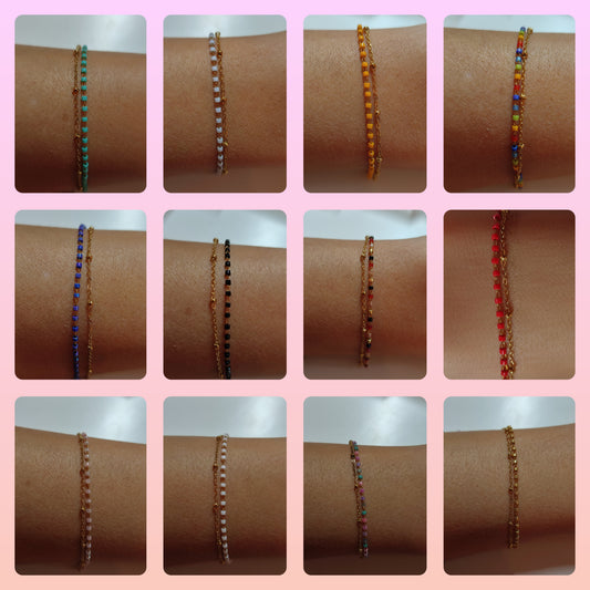 Double Miyuki Bracelet